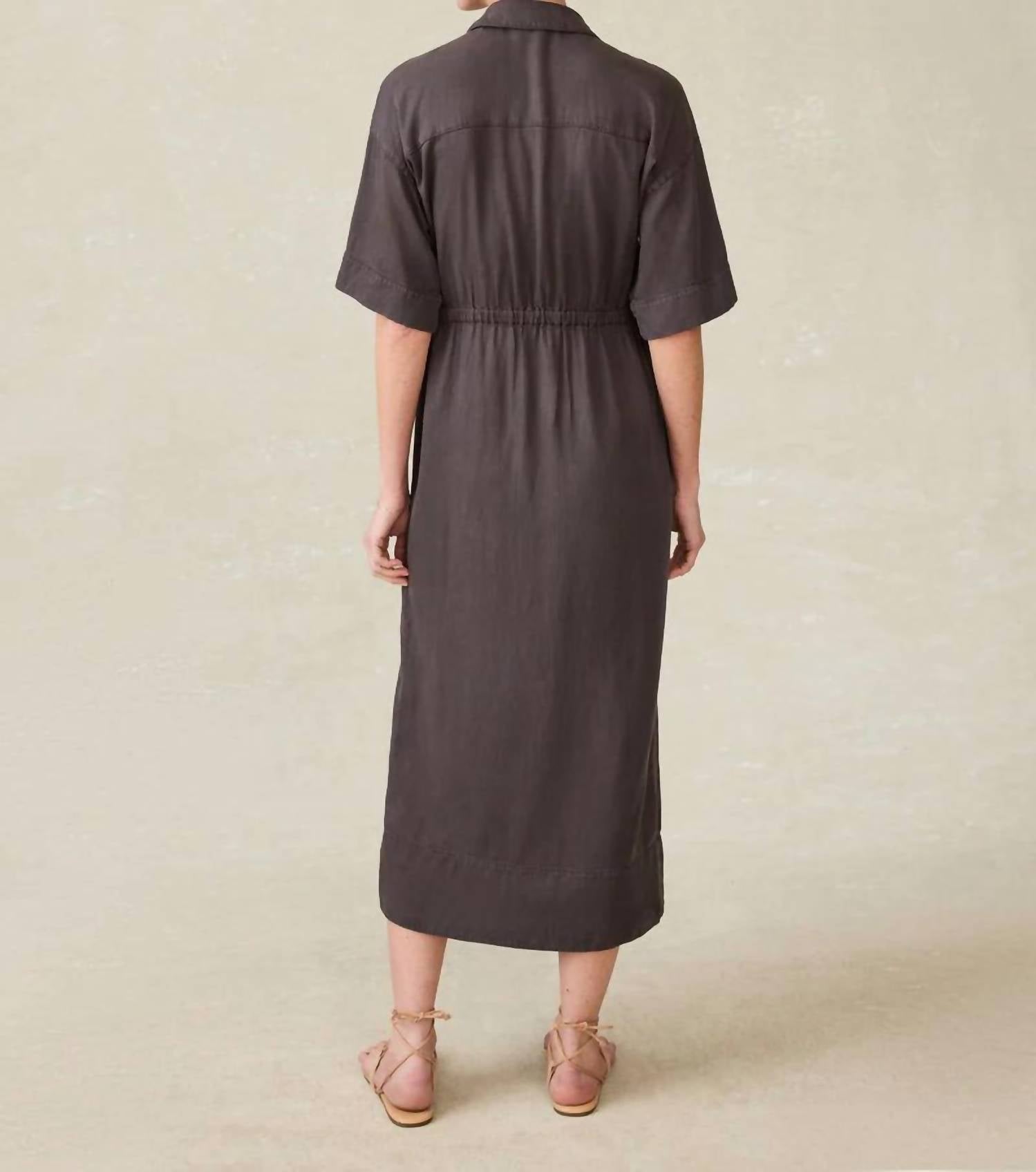 Faherty - Topanga Drape Shirtdress