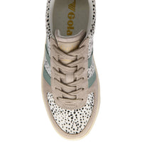 Gola Women's Grandslam Savannah Sneakers in cheetah feather grey green mist - women's sneaker - view 5