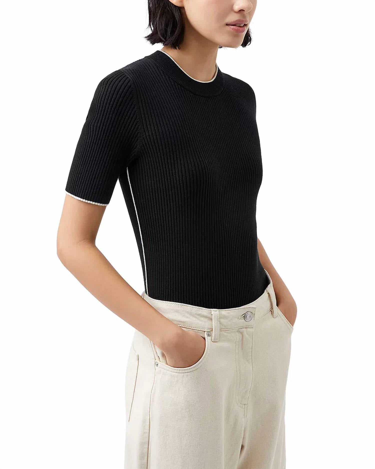 French Connection - mozza short sleeve jumper