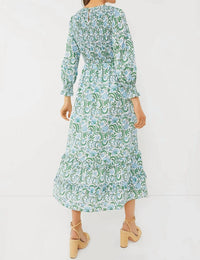 Pink City Prints - Isabel Smocked Dress