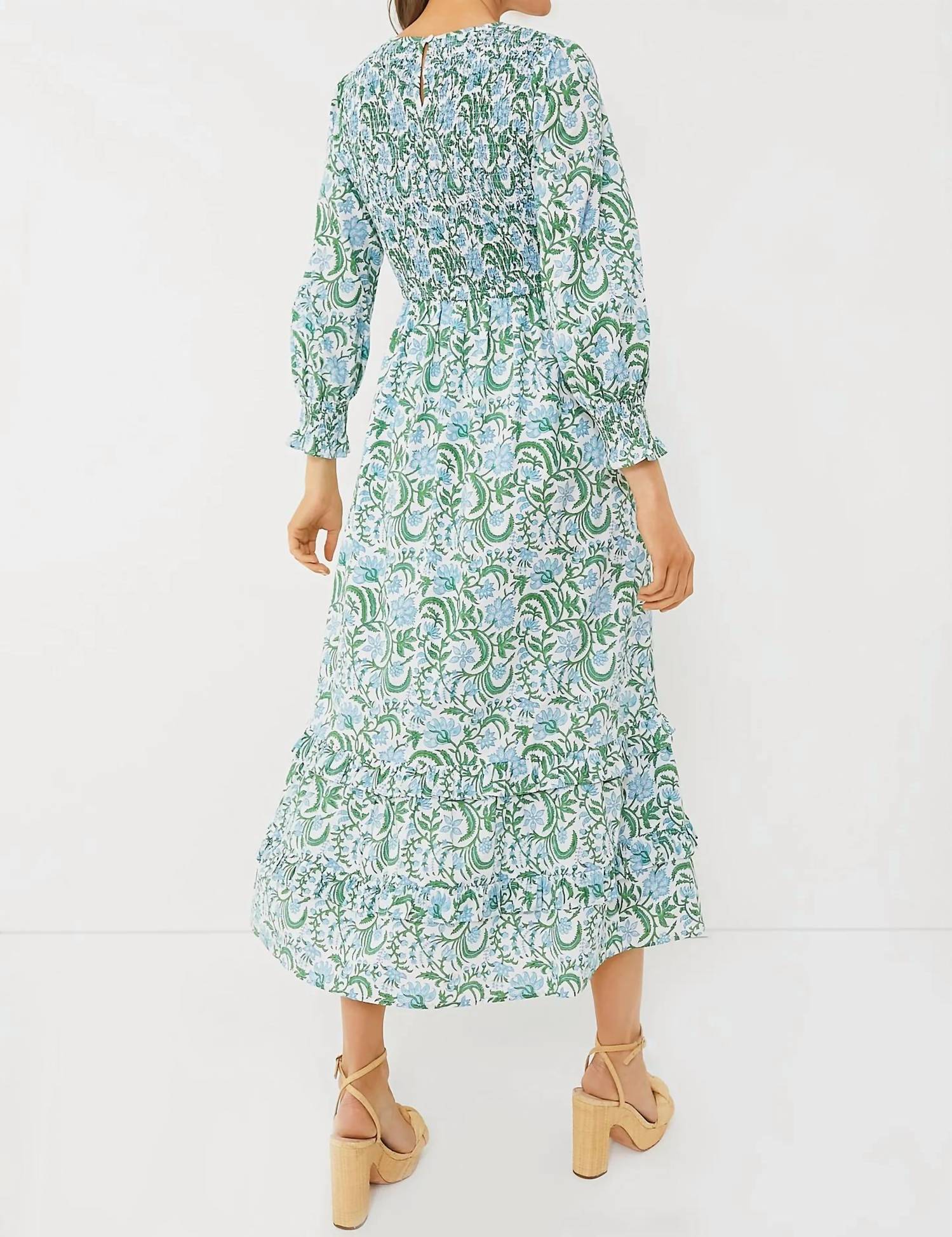 Pink City Prints - Isabel Smocked Dress