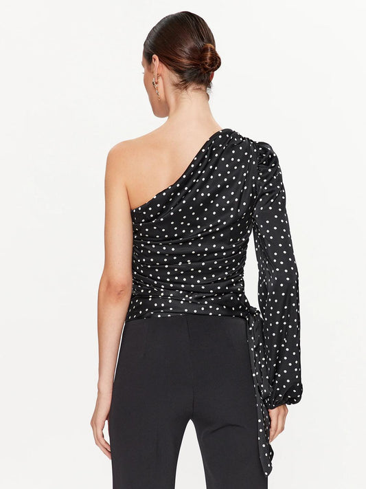 Pinko - Thira One Shoulder Blouse