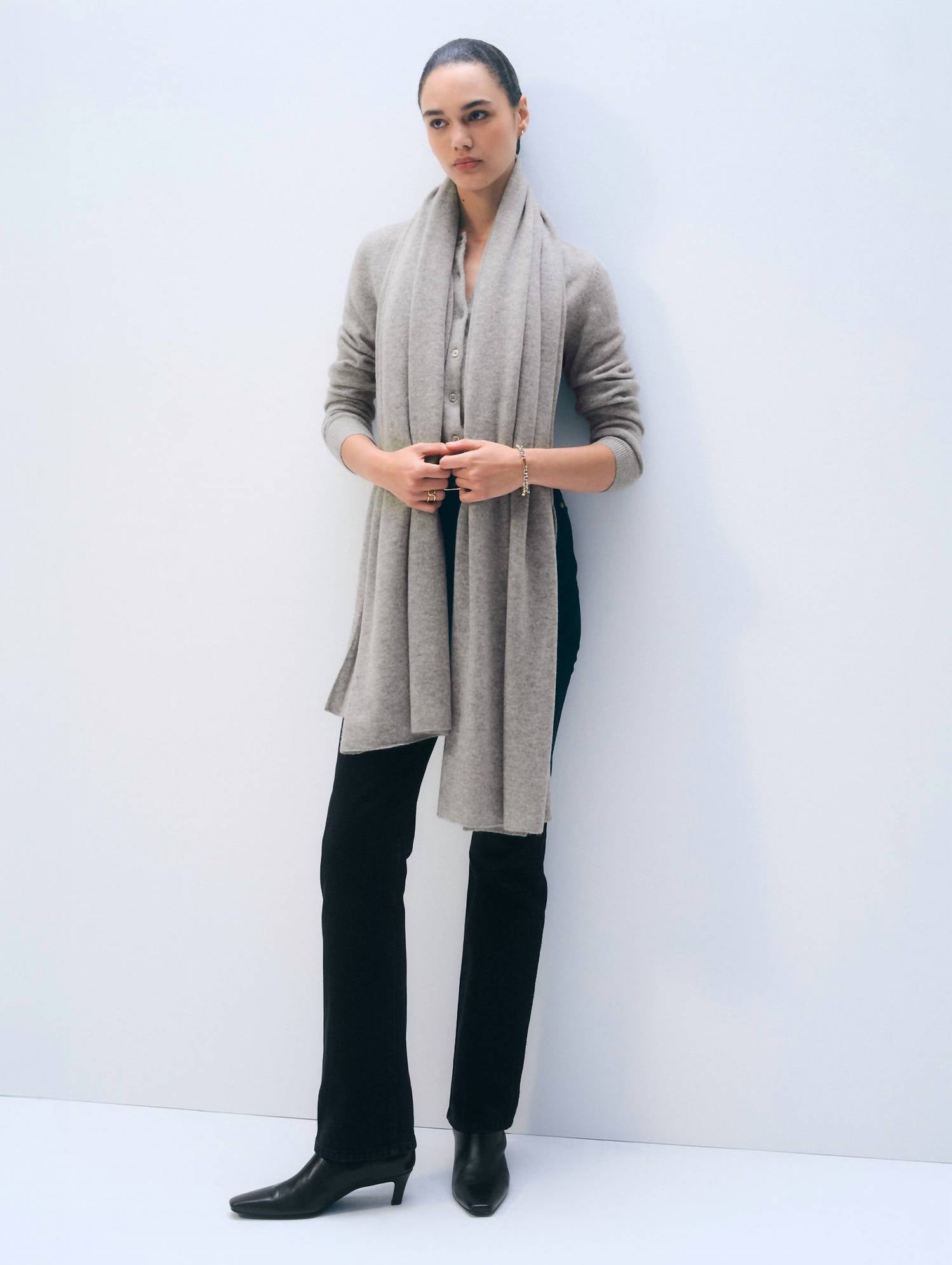 White + Warren - Women's Cashmere Travel Wrap
