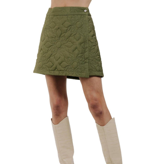 Love The Label - Ｍelanie Quilted Skirt