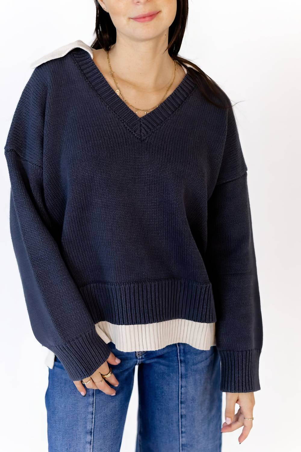Miou Muse - Color Combo Sweater
