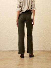 Faherty - Stretch Terry Patch Pocket Wide-leg Pant