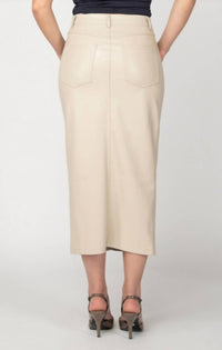 Dex Clothing - Faux Leather Midi Skirt 2422348 T