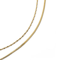 Brenda Grands - Women's Double Barrel Necklace