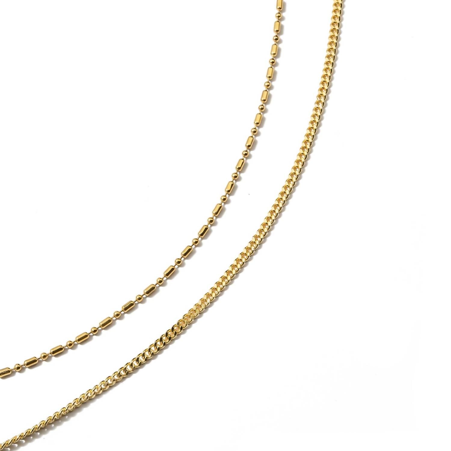 Brenda Grands - Women's Double Barrel Necklace