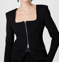 Toccin - Koda Zip Front Long Sleeve Top