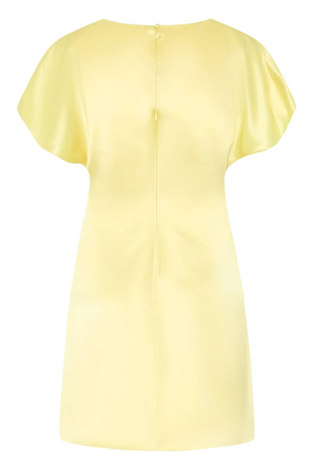Milly - Kora Hammered Satin Mini Dress