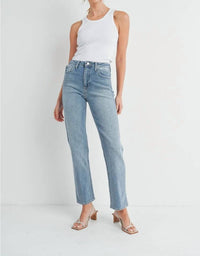 Just Black Denim - Full Length Straight Jeans