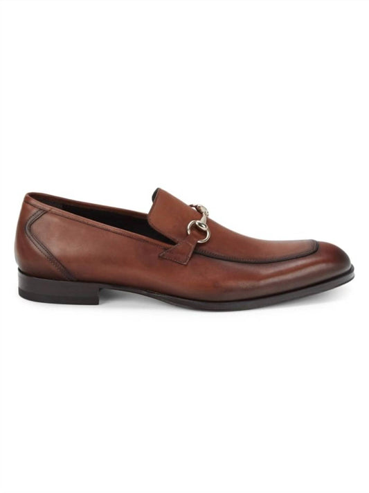 MEN'S APRON TOE LEATHER BIT LOAFERS