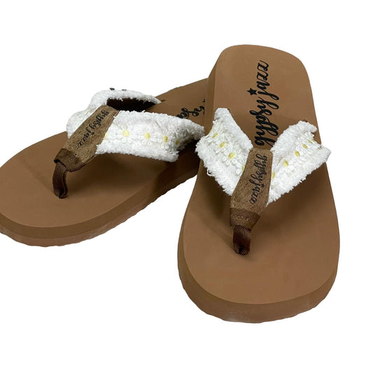 Gypsy Jazz - Women's Daisies Flip-Flop