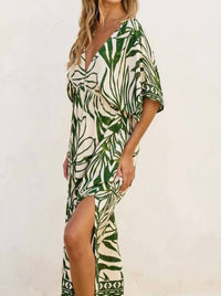 Dress Forum - Take Me Away Double Plunge Maxi Dress