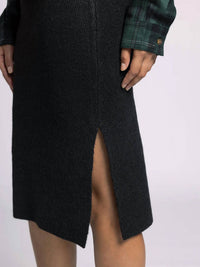 Thread & Supply Dani Skirt in black - women's skirt - alternate view