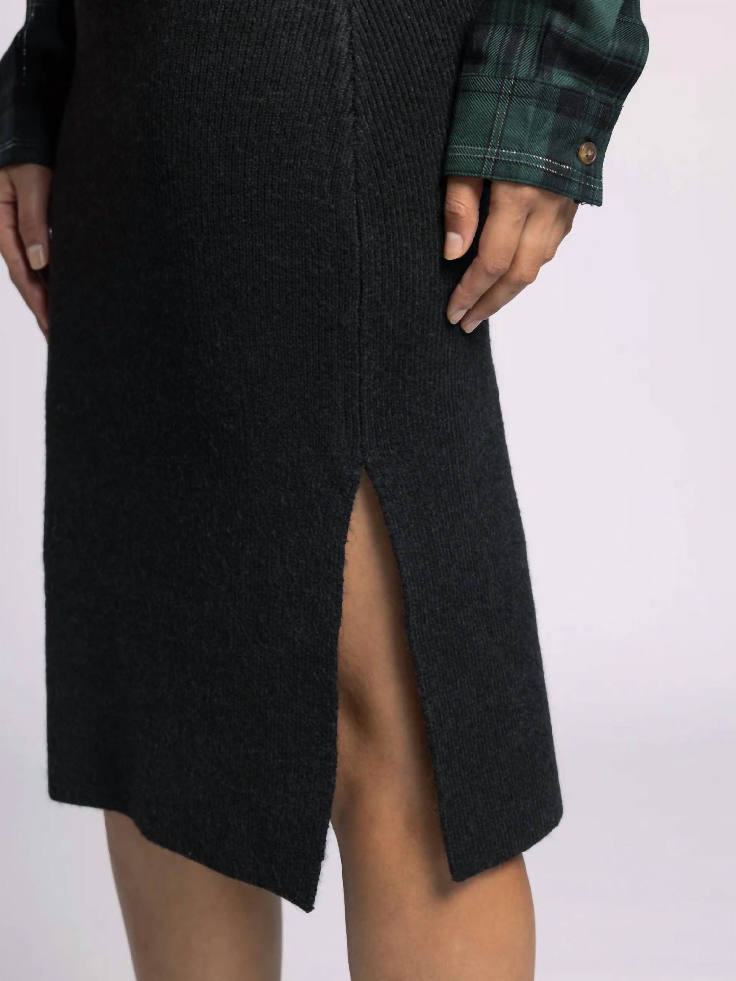 Thread & Supply Dani Skirt in black - women's skirt - alternate view