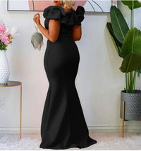 Metamorphosis Girl - Ruffle Front Strapless Formal Gown Dress