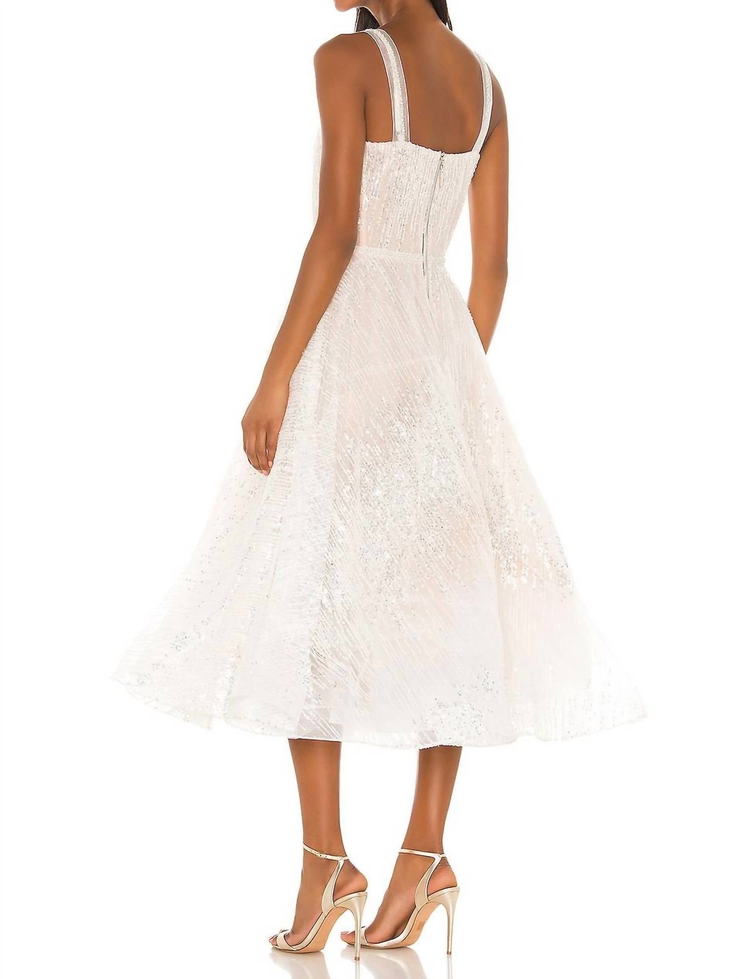 Bronx And Banco - Mademoiselle Bridal Midi Dress