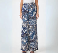 Trina Turk Women's Tavia Satin Wide-leg Pant in blue - women's pants