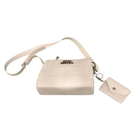 Steve Madden - Women's Embossed Logo Crossbody Bag With Mini Pouch