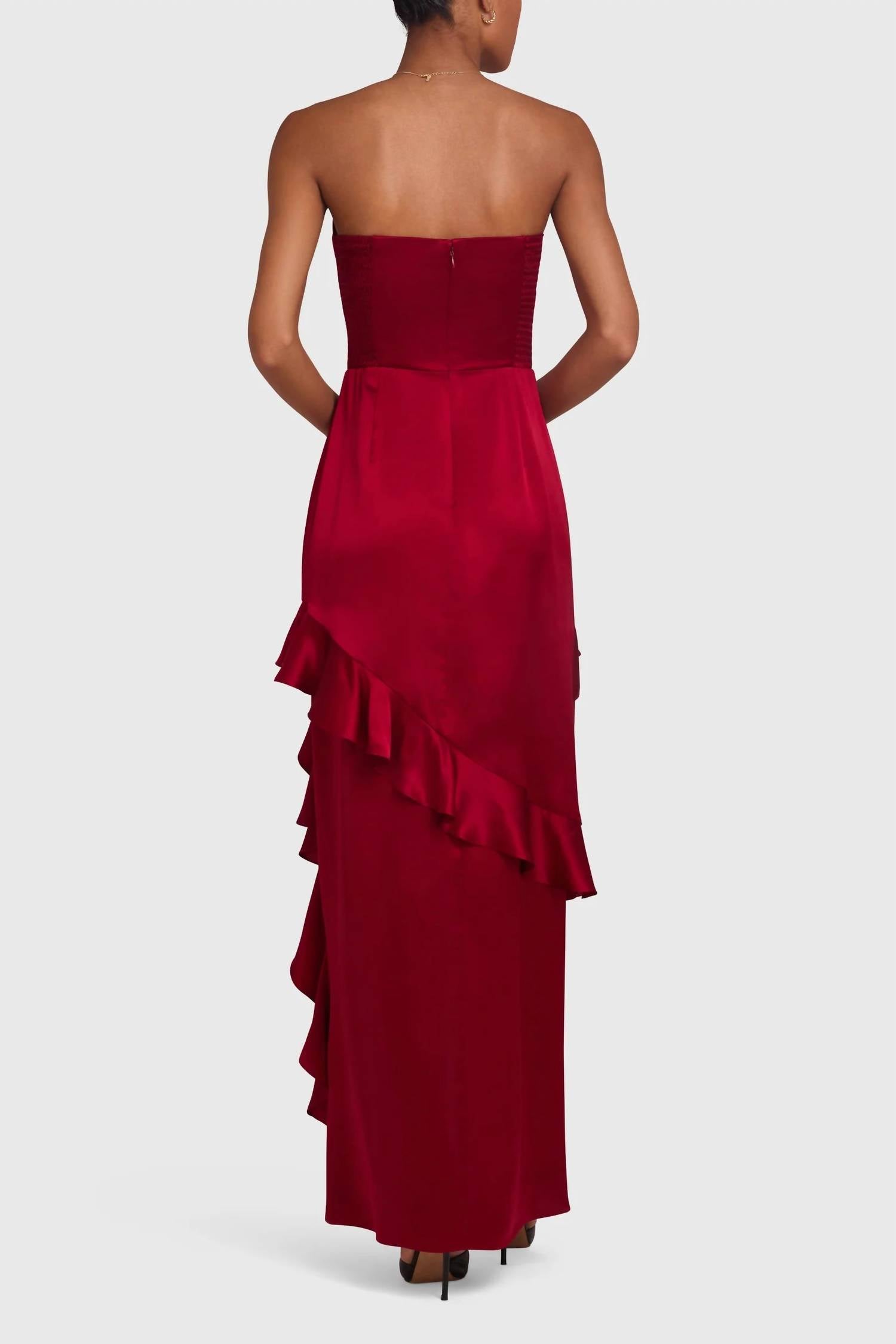 Amanda Uprichard - Magnolia Silk Maxi Dress