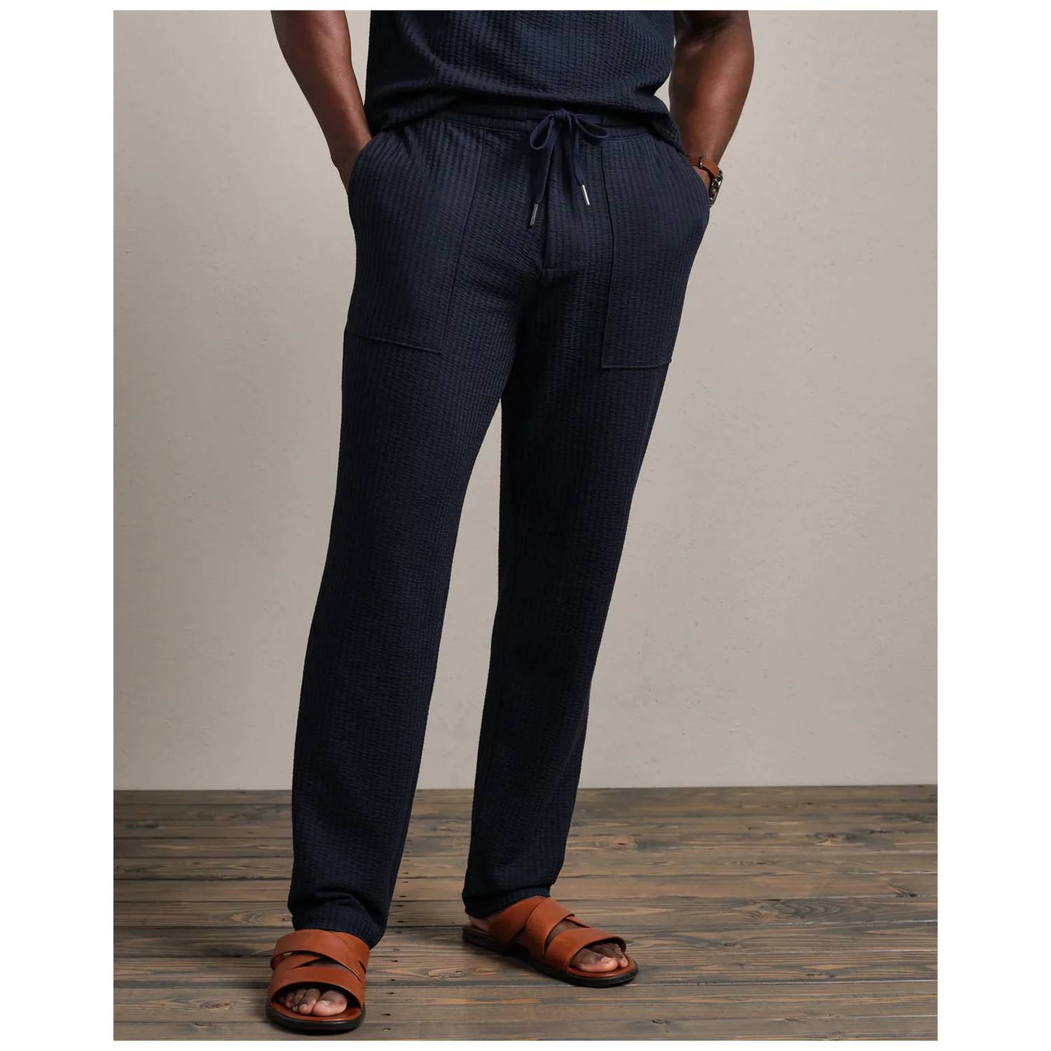 Rhone - Casual Seersucker Pant