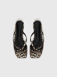 BiLLiNi Women's Tove Flip Flops in leopard - women's sandal - alternate view