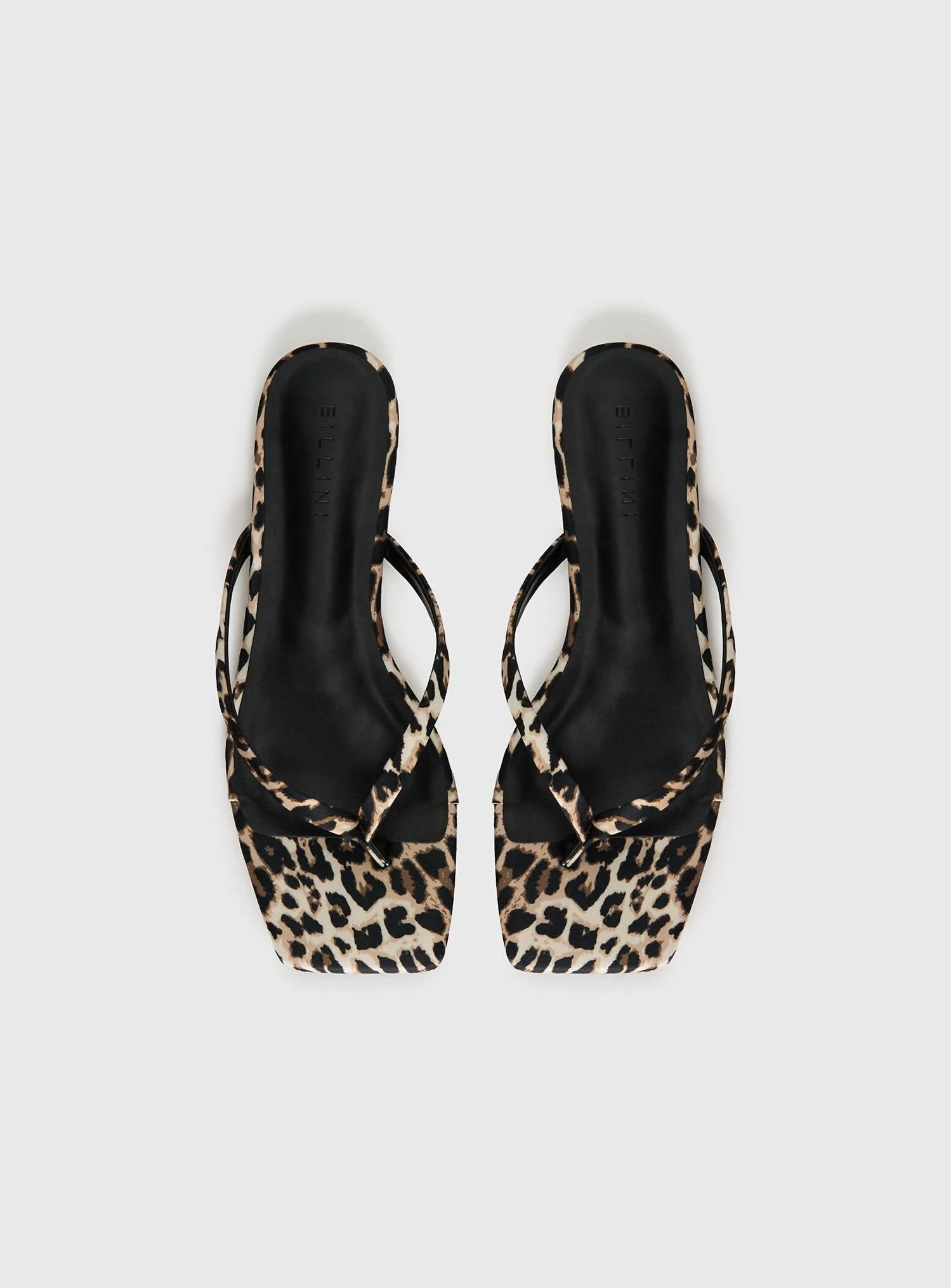 BiLLiNi Women's Tove Flip Flops in leopard - women's sandal - alternate view