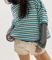 Free People - Clean Rugby Tee