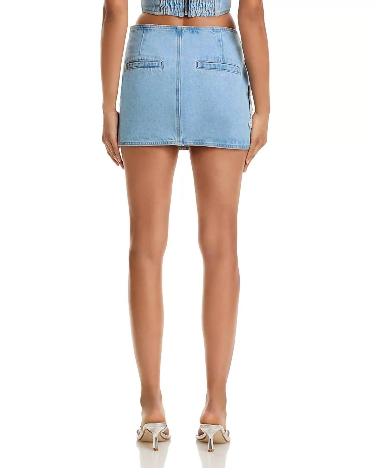 Patbo - Camila Coelho Denim Skirt