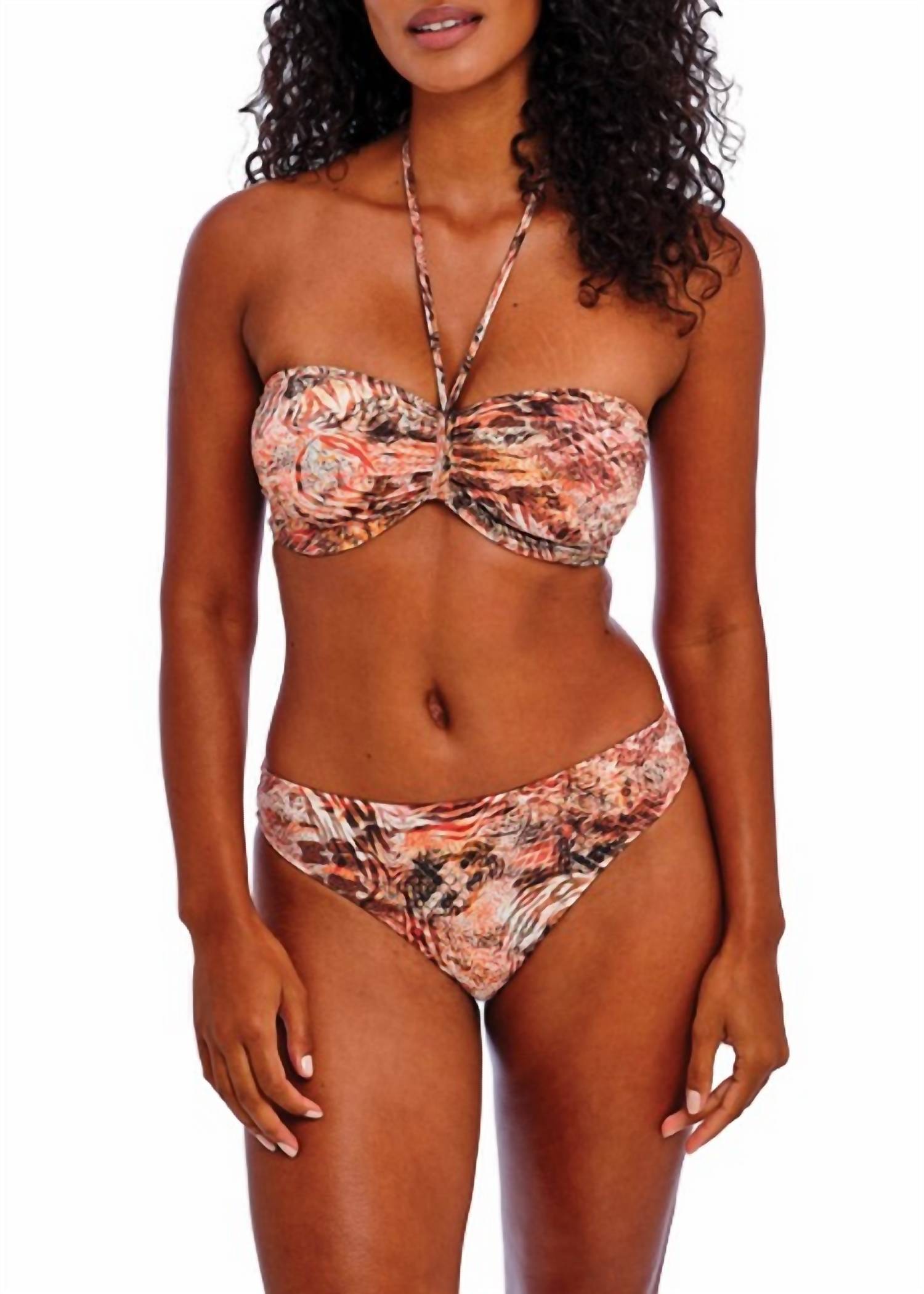 Freya - Desert Cat Bandeau Bikini Top