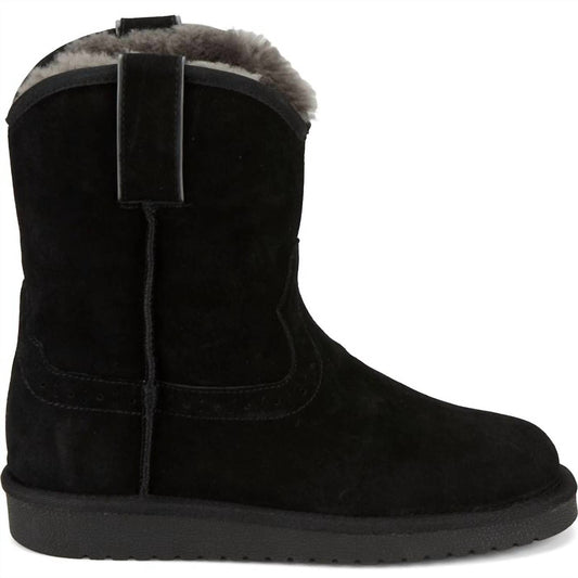 Justin - Women's Heidi Suede Shearling Boots