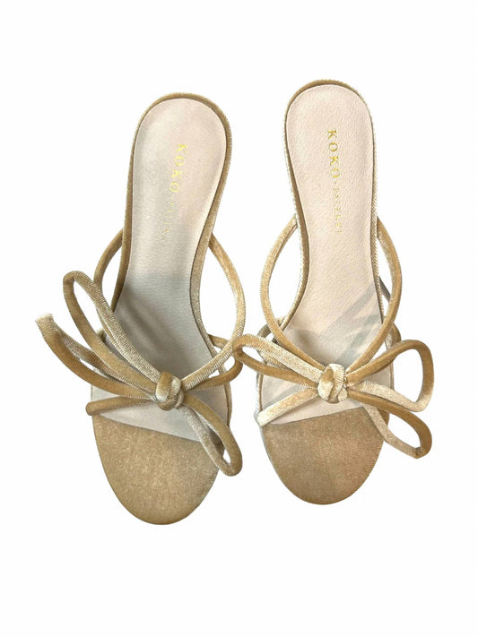 Koko + Palenki - Women Barely Velvet Heel