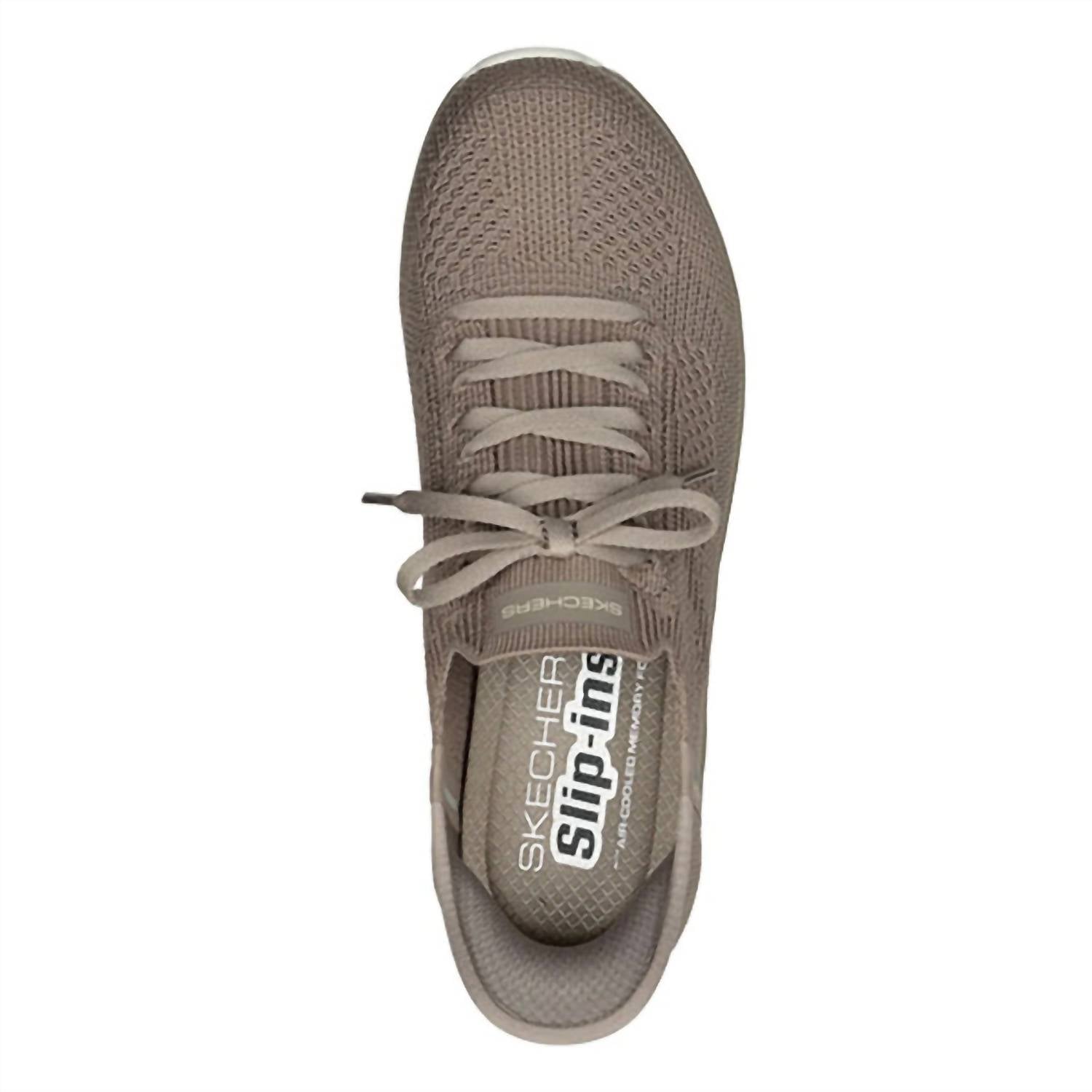 Skechers Women's Virtue Slip Ins Sneakers in taupe - women's sneaker - view 4