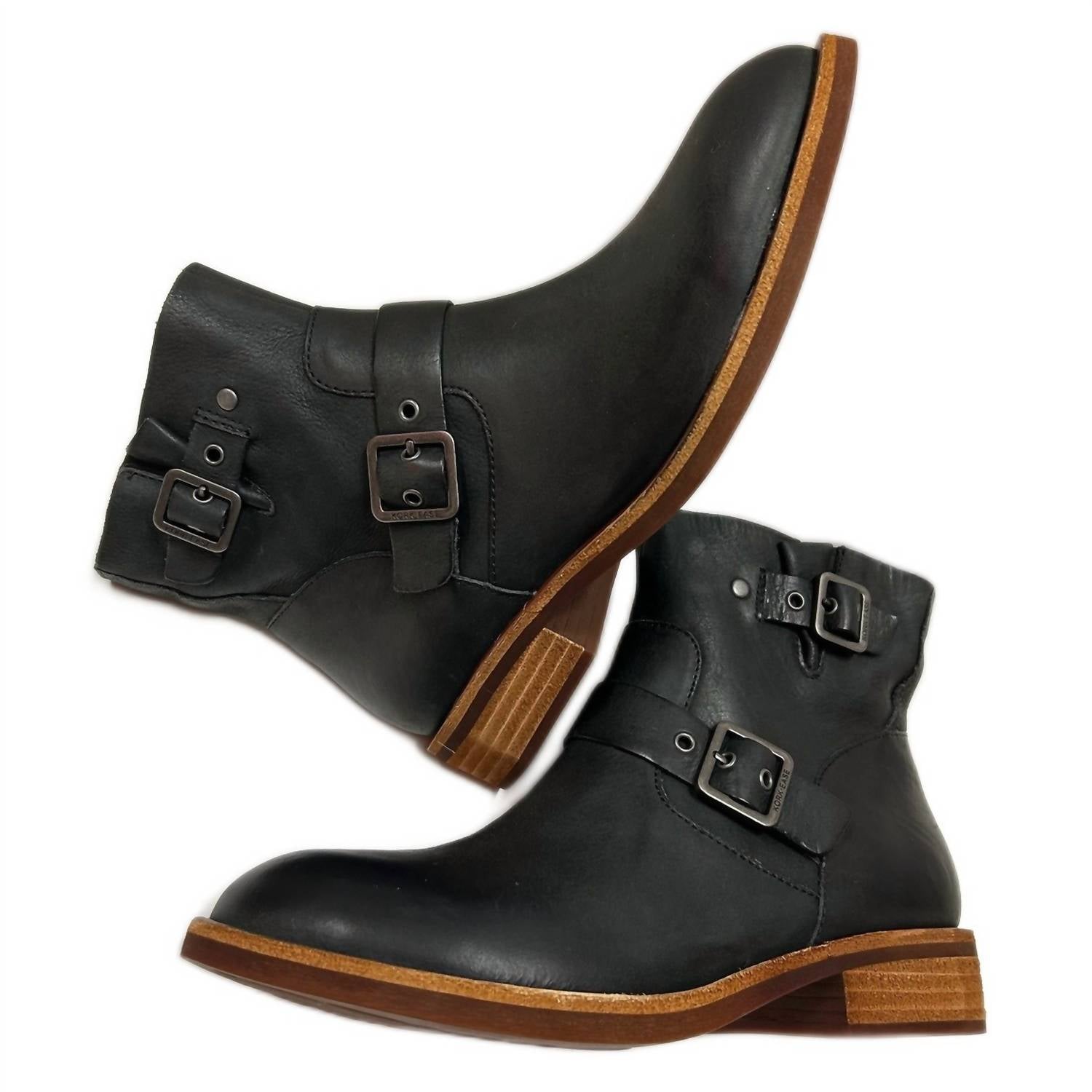 KORK-EASE Women's Ellinor Ankle Bootie in black - women's shoe - view 4