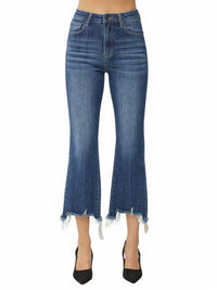 Risen - No Satisfaction Ankle Flare Jeans