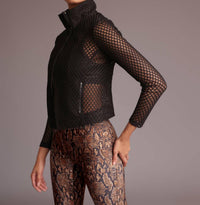 Heroine Sport - Mesh Biker Jacket