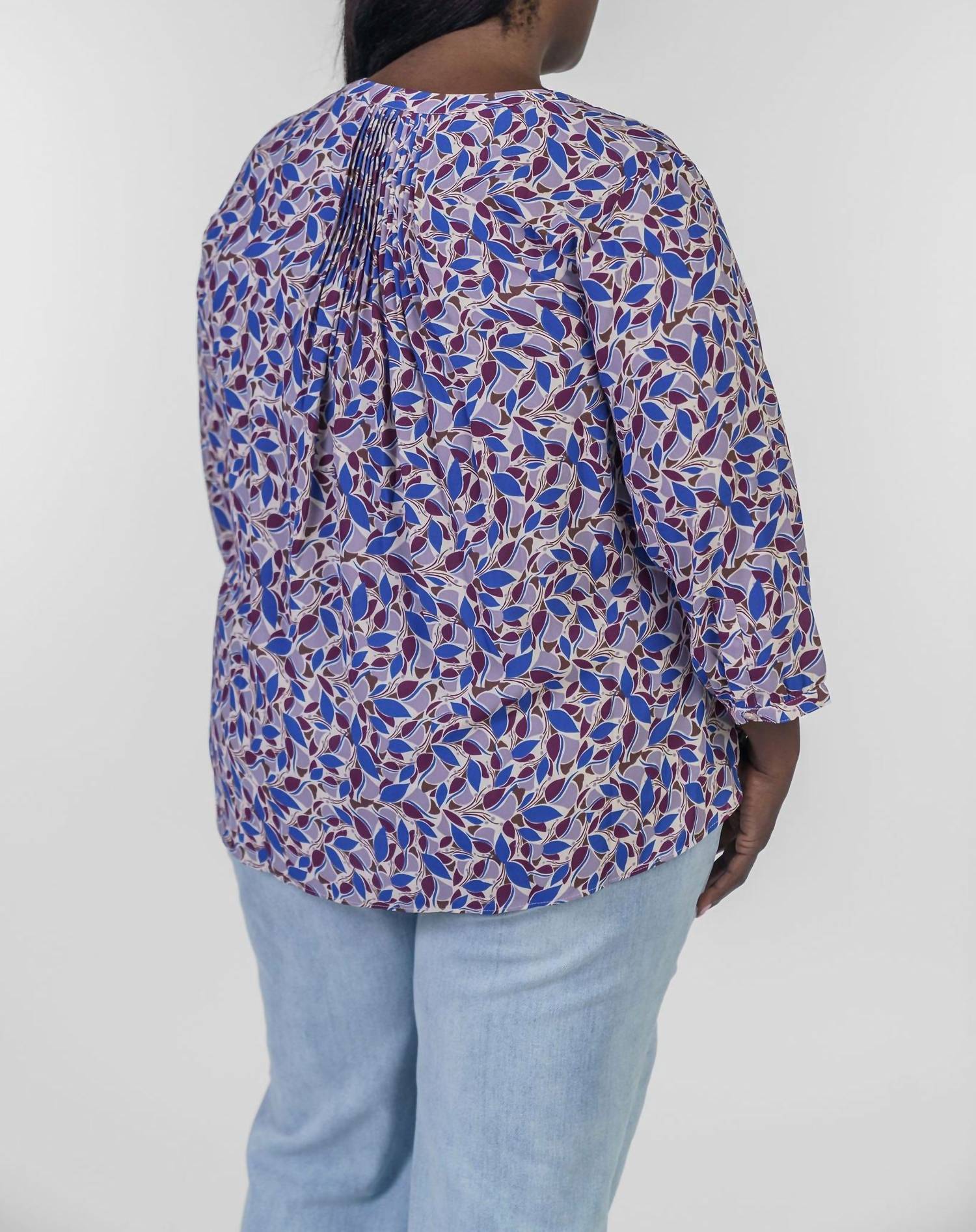 Nydj - Pintuck Button Down Blouse - Plus
