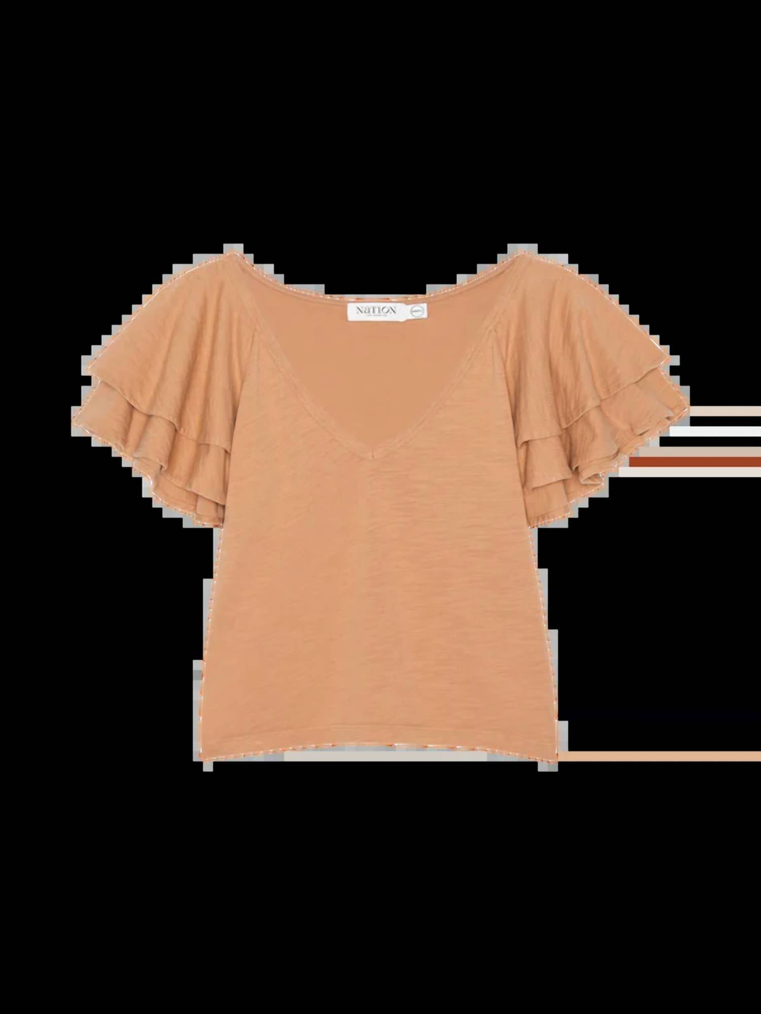 Nation Ltd - Cadee V-neck Top