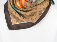 3Am By H&D Accessories - Women's Multi Print Silk Bandana Scarf