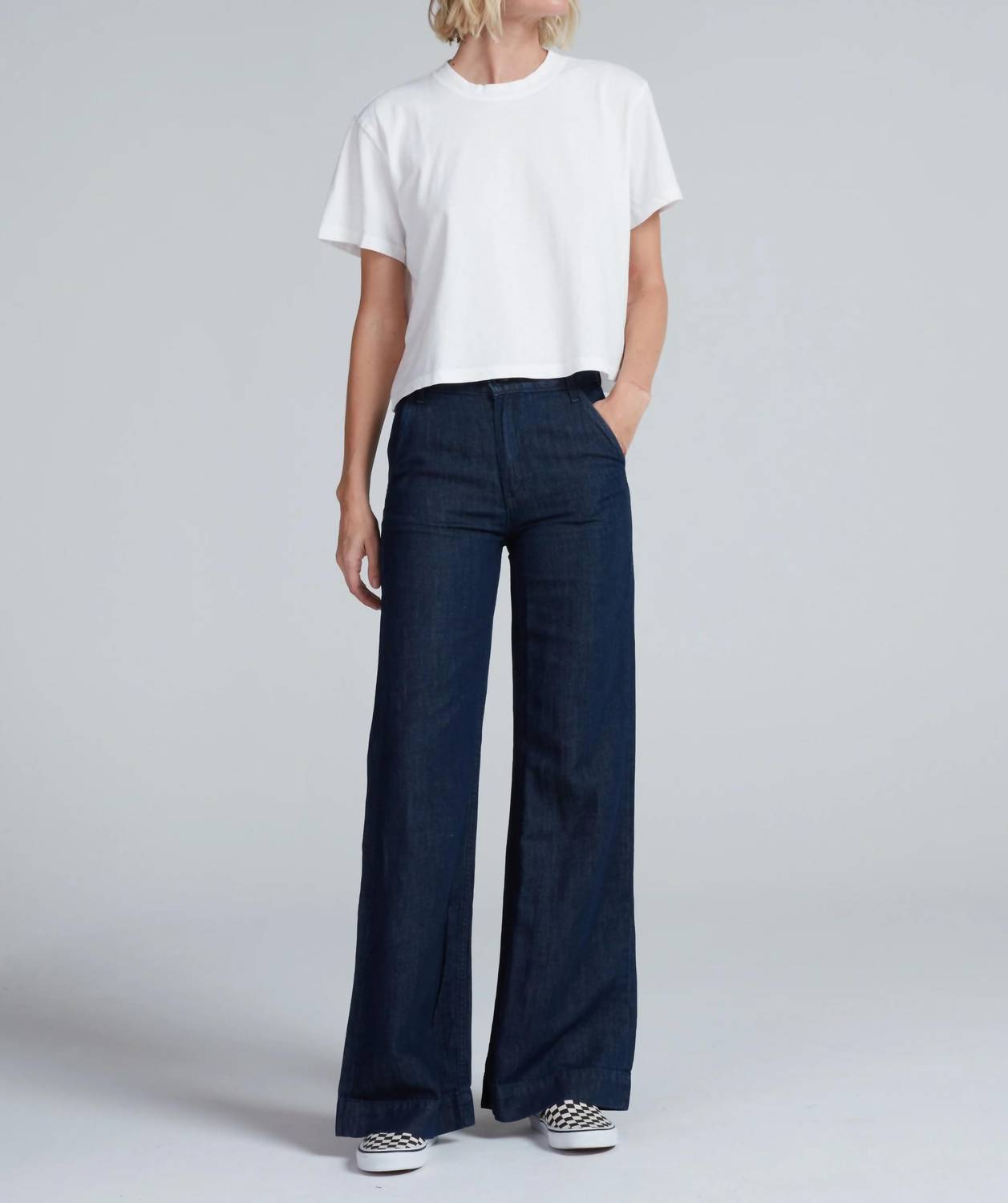 Askk Ny - High Rise Denim Trouser