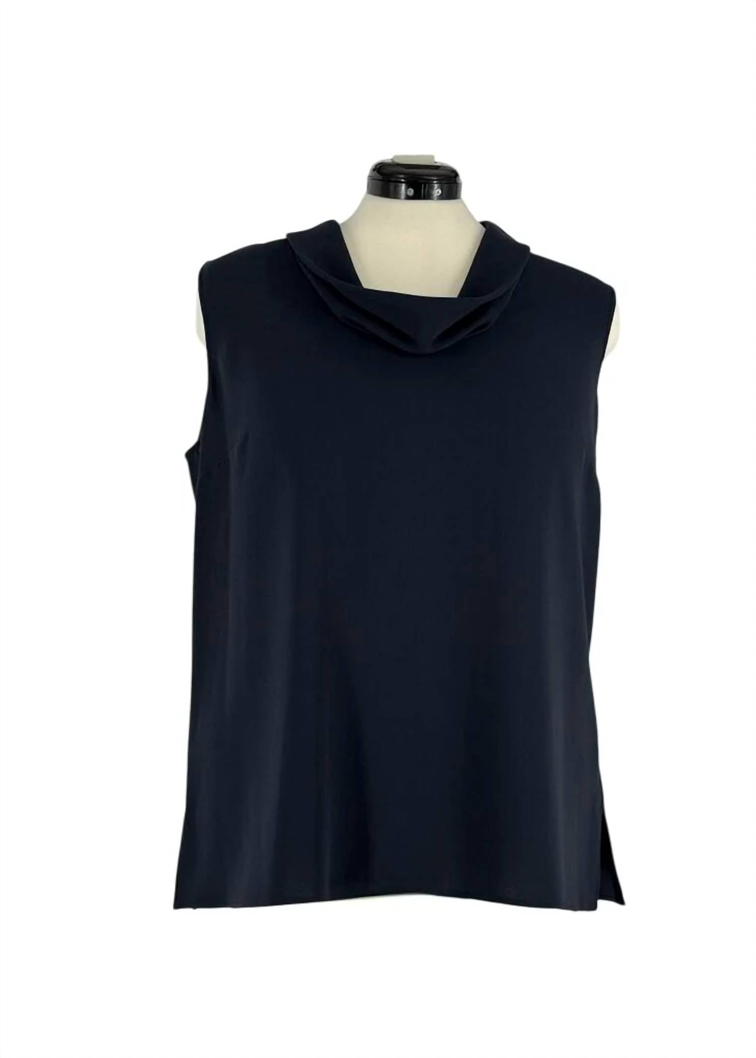 Lafayette 148 - Women's Cowl Neck Split Hem Tank Top