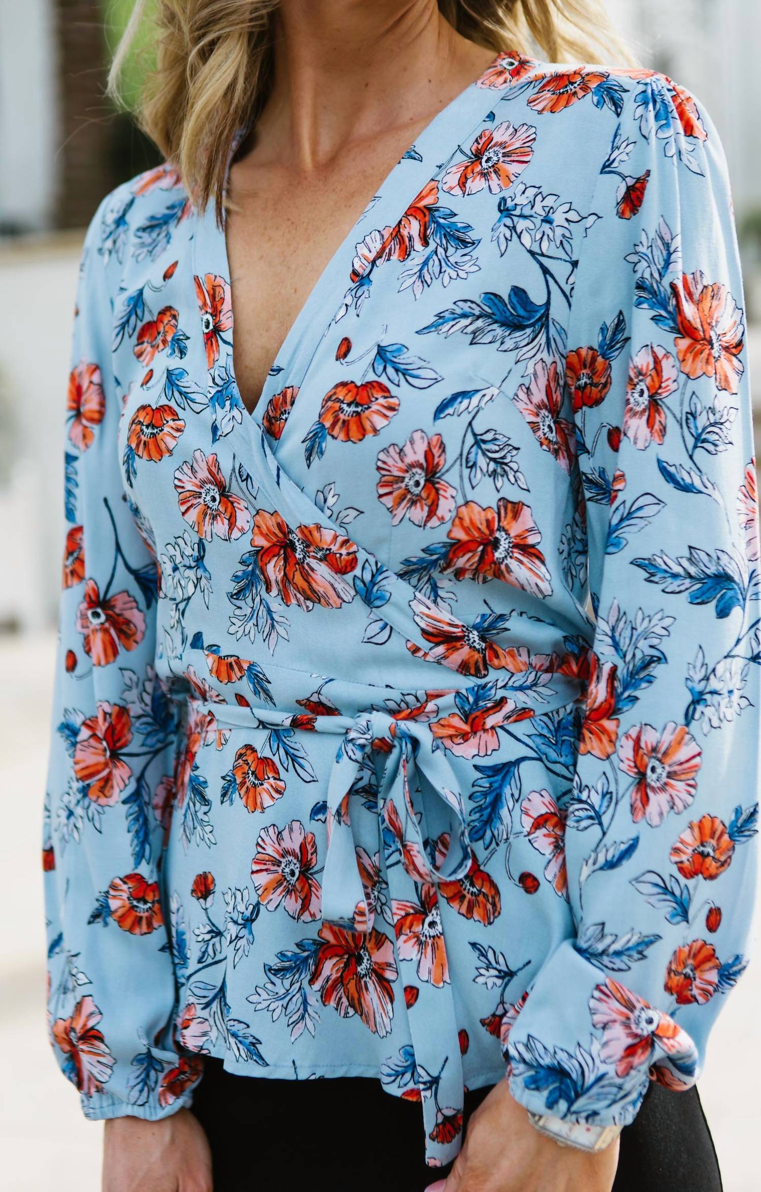 Jack By Bb Dakota - Send Flowers Blouse
