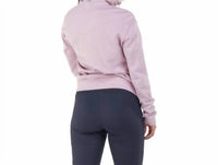 Storm Creek Shoreliner Quarter Zip Top in mauve - women's sweater - alternate view
