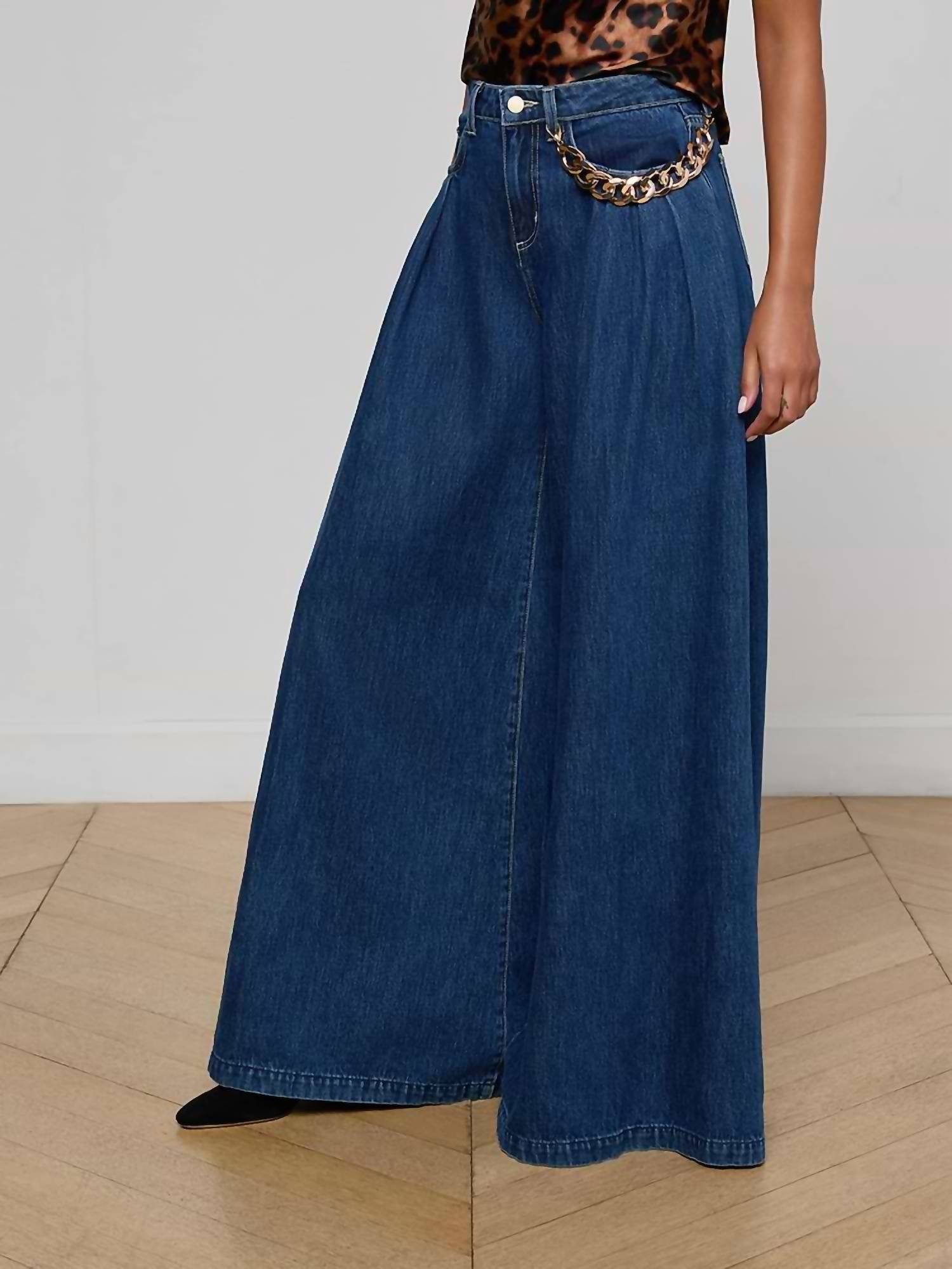 L'Agence - Chayse Wide-leg Jeans