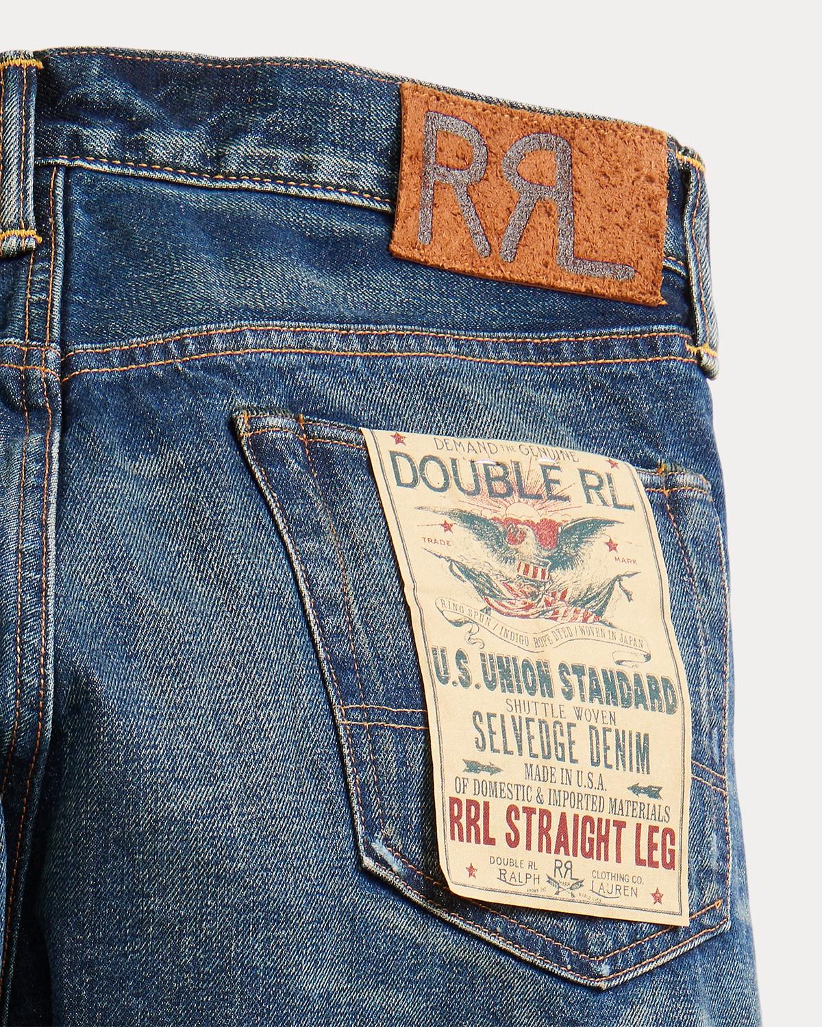 Rrl - Men's Straight Fit Selvedge Jean