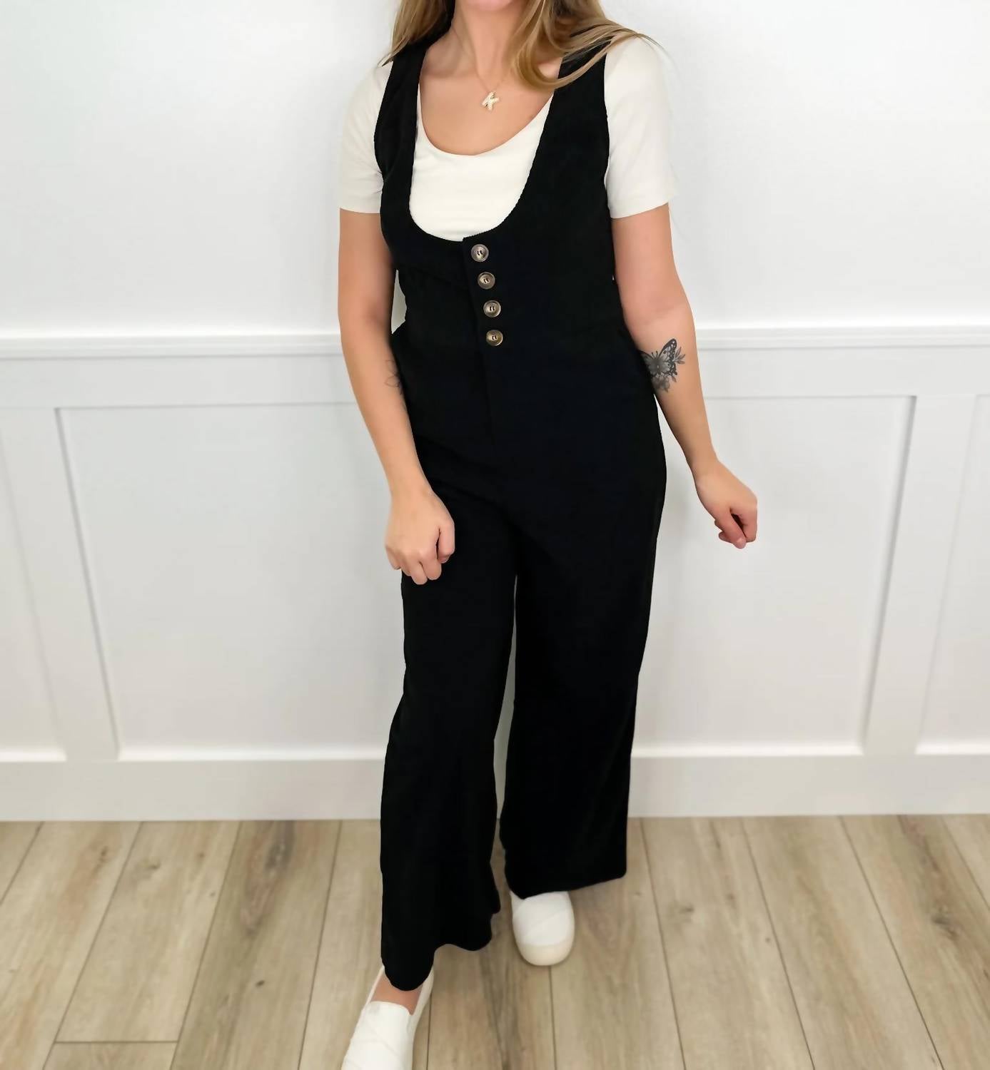 Hem & Thread - Impress Soft Corduroy Jumpsuit