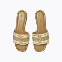Tory Burch - Women's Double T Jacquard Slide