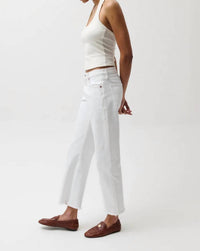 Pistola - Lexi Mid Rise Bowed Straight Jean